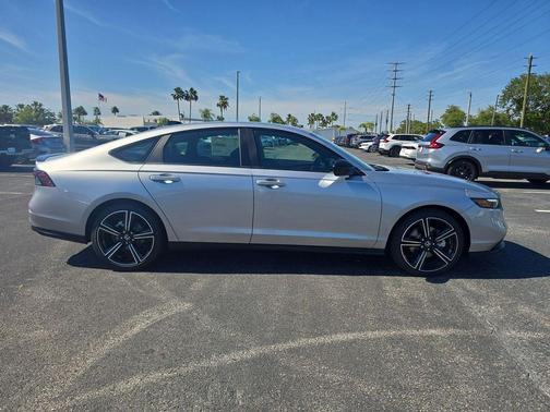 Silver Metallic 2026 Honda Accord Hybrid Sport