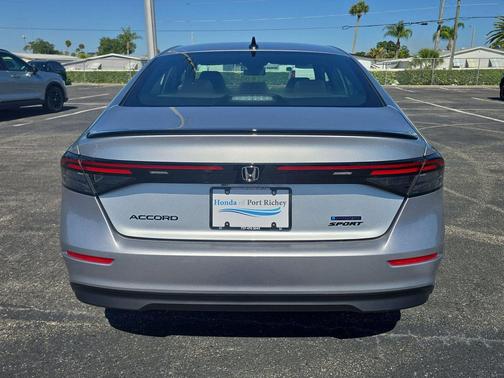 Silver Metallic 2026 Honda Accord Hybrid Sport