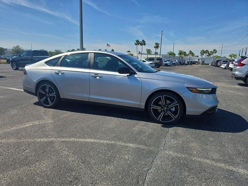 Silver Metallic 2026 Honda Accord Hybrid Sport