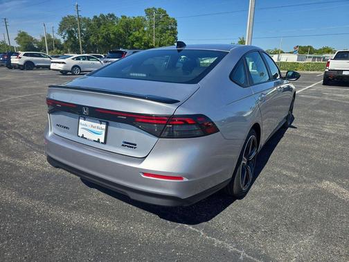 Silver Metallic 2026 Honda Accord Hybrid Sport