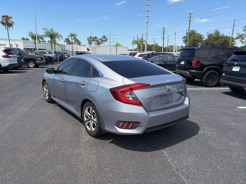 Lunar Silver Metallic 2018 Honda Civic LX