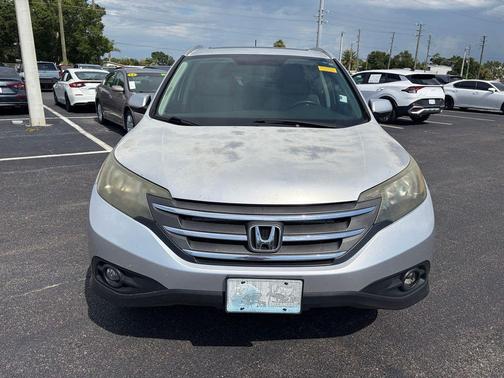 White Diamond Pearl 2012 Honda CR-V EX-L
