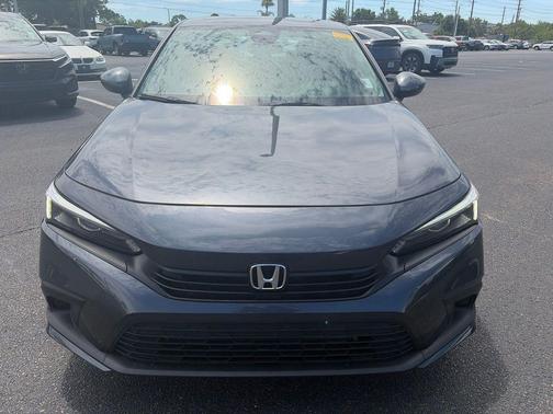 Gray 2024 Honda Civic EX