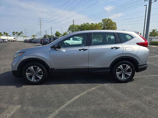 Lunar Silver Metallic 2019 Honda CR-V LX