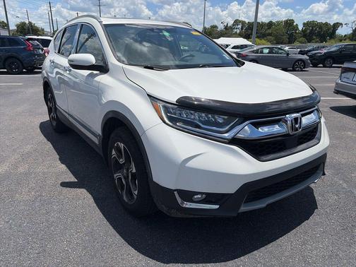 White Diamond Pearl 2018 Honda CR-V Touring