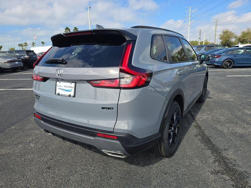 Gray 2026 Honda CR-V Hybrid Sport AWD