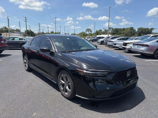 Crystal Black Pearl 2024 Honda Accord EX