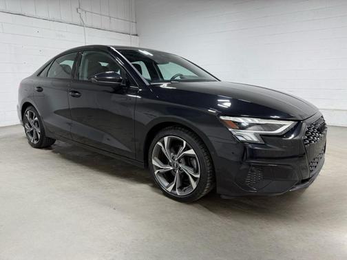 Mythos Black Metallic 2023 Audi A3 Premium