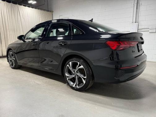 Mythos Black Metallic 2023 Audi A3 Premium