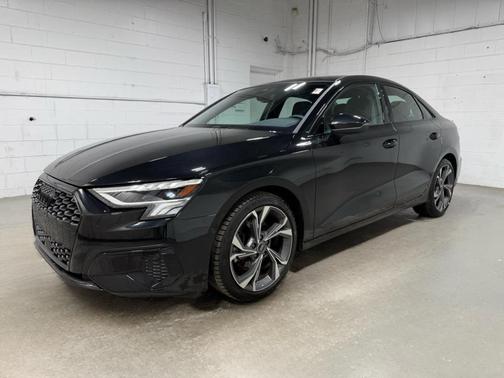 Mythos Black Metallic 2023 Audi A3 Premium