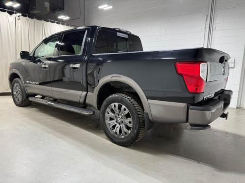 Magnetic Black 2018 Nissan Titan Platinum Reserve