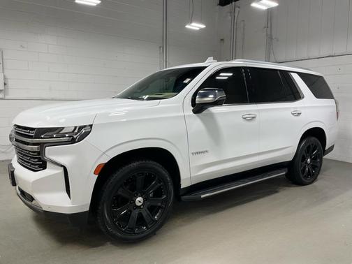 Summit White 2021 Chevrolet Tahoe Premier