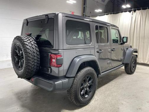 Granite Crystal Clearcoat Metallic 2022 Jeep Wrangler Unlimited Sport