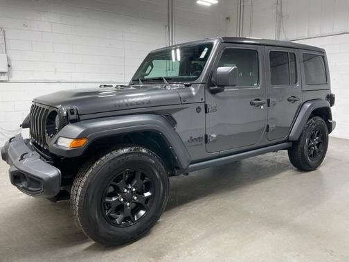 Granite Crystal Clearcoat Metallic 2022 Jeep Wrangler Unlimited Sport