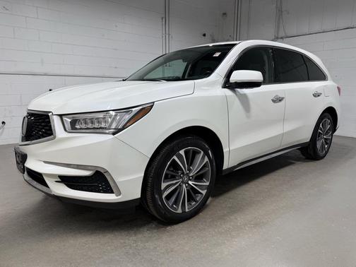 White Diamond Pearl 2019 Acura MDX 3.5L w/Technology Package