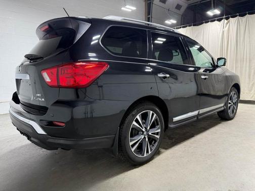 Magnetic Black 2017 Nissan Pathfinder Platinum