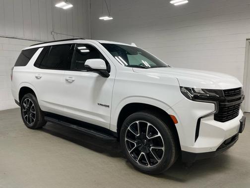 Summit White 2023 Chevrolet Tahoe RST