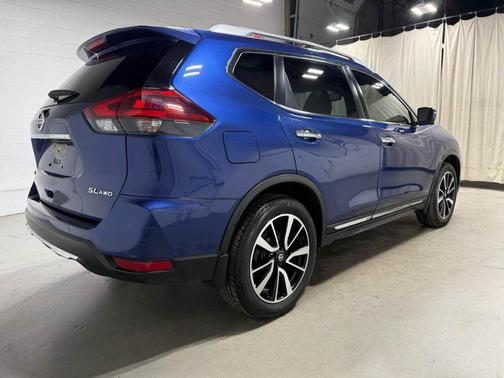 Caspian Blue 2018 Nissan Rogue SL