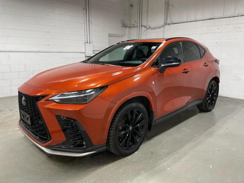 Cadmium Orange 2024 Lexus NX 350 F SPORT Handling