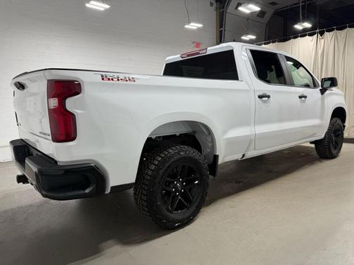 Summit White 2026 Chevrolet Silverado 1500 Custom Trail Boss