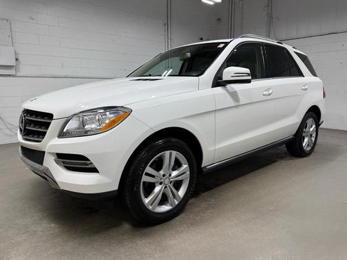 Polar White 2015 Mercedes-Benz M-Class ML 350 4MATIC