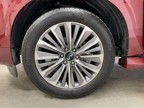 Coulis Red 2025 INFINITI QX80 Luxe