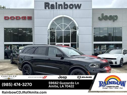 DB Black Clearcoat 2026 Dodge Durango GT HEMI V8