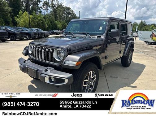 Granite Crystal Clearcoat Metallic 2025 Jeep Wrangler Sahara
