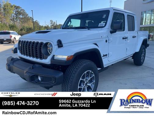 Bright White Clearcoat 2026 Jeep Gladiator Sport