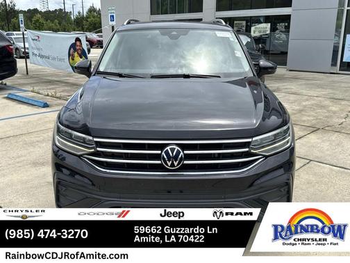 Atlantic Blue 2023 Volkswagen Tiguan 2.0T SE