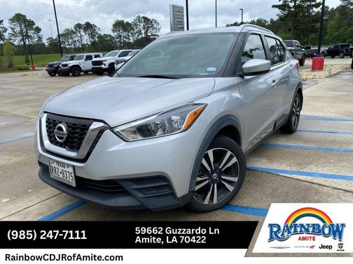 Brilliant Silver 2019 Nissan Kicks SV