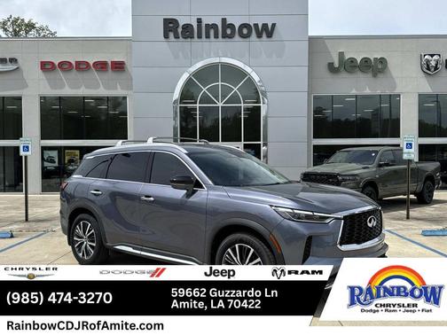 Moonbow Blue 2022 INFINITI QX60 SENSORY