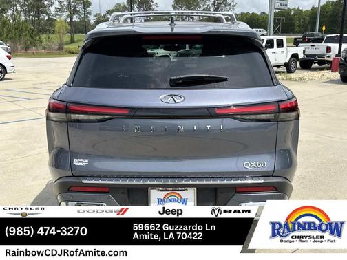 Moonbow Blue 2022 INFINITI QX60 SENSORY