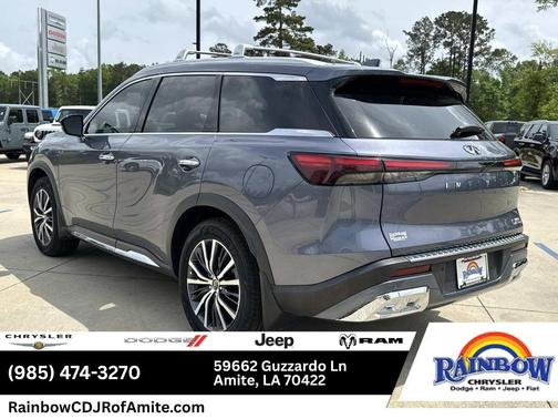 Moonbow Blue 2022 INFINITI QX60 SENSORY