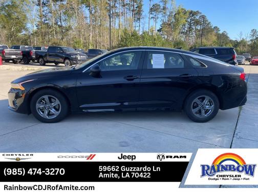 Ebony Black 2023 Kia K5 LXS