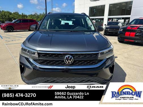 Platinum Gray Metallic 2024 Volkswagen Taos 1.5T S