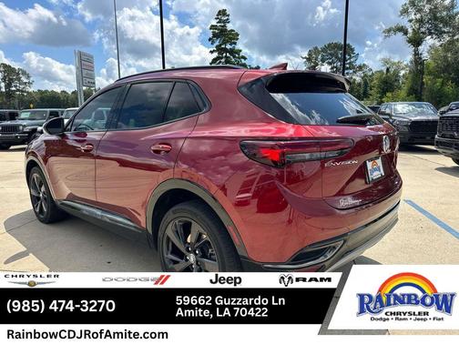 Cinnabar Metallic 2023 Buick Envision Essence