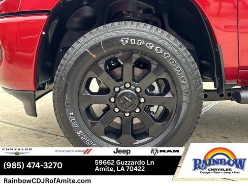 Molten Red Pearlcoat 2026 RAM 2500 Black Express