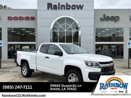 Summit White 2022 Chevrolet Colorado WT