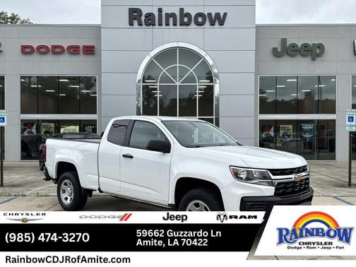 Summit White 2022 Chevrolet Colorado WT