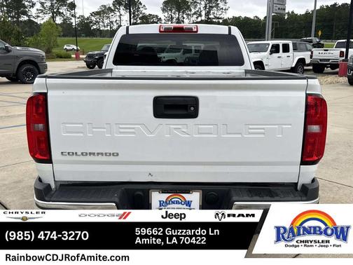 Summit White 2022 Chevrolet Colorado WT