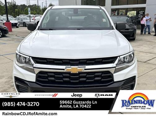 Summit White 2022 Chevrolet Colorado WT
