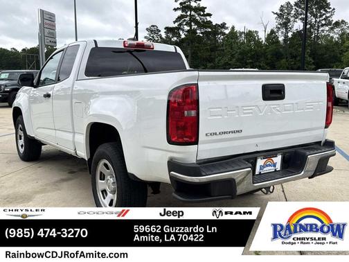 Summit White 2022 Chevrolet Colorado WT