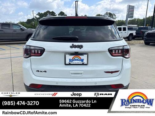 Bright White Clearcoat 2025 Jeep Compass Trailhawk