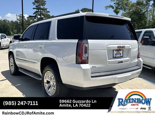 White Frost Tri-Coat 2016 GMC Yukon SLT