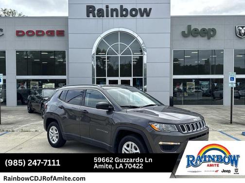 Granite Crystal Clearcoat Metallic 2021 Jeep Compass Sport
