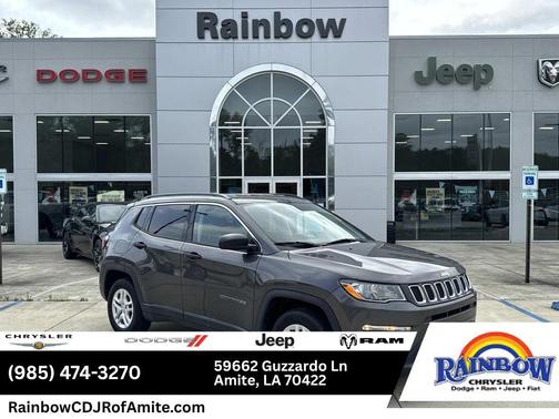 Granite Crystal Clearcoat Metallic 2021 Jeep Compass Sport