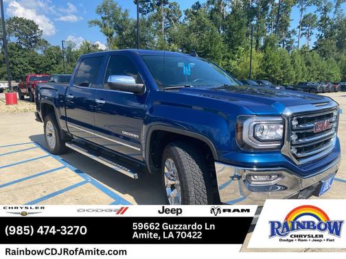 Stone Blue Metallic 2017 GMC Sierra 1500 SLT