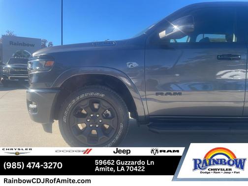 Granite Crystal Clearcoat Metallic 2026 RAM 1500 Big Horn