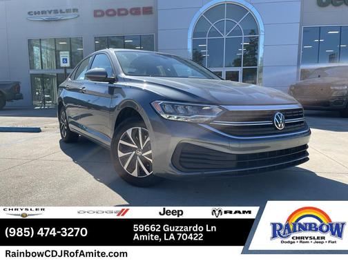 Platinum Gray Metallic 2024 Volkswagen Jetta 1.5T S